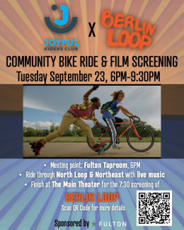 Berlin Loop - Community DJ Bike Ride & Film Screening